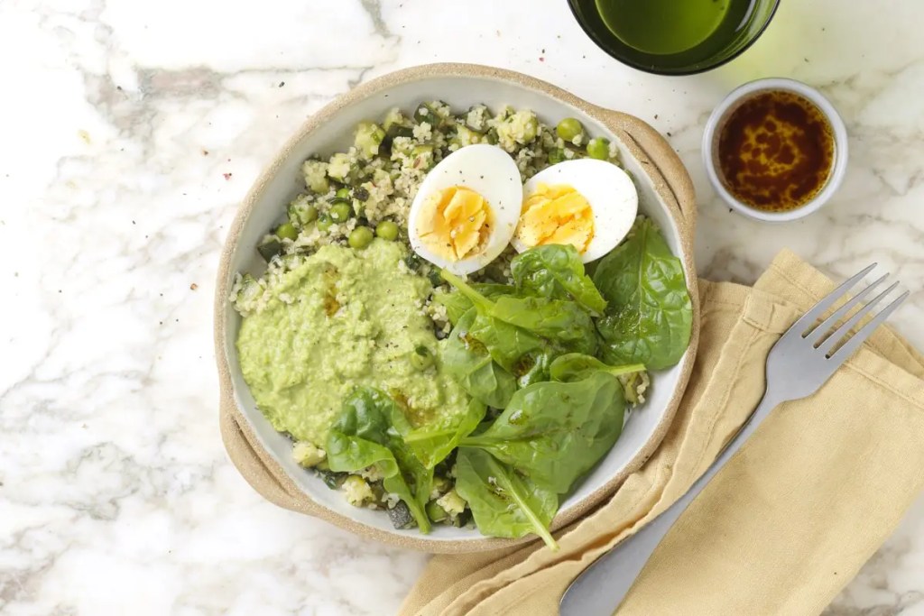 Plat Seazon Eco Score A Salade de Boulgour