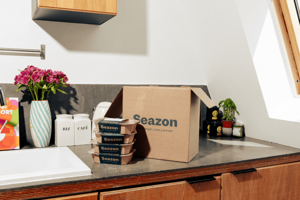 plats de la box repas seazon