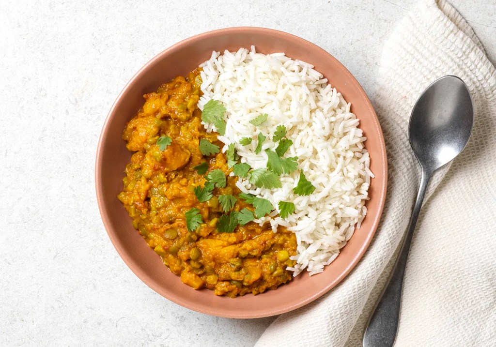 Dahl de pois cassés à la courge
