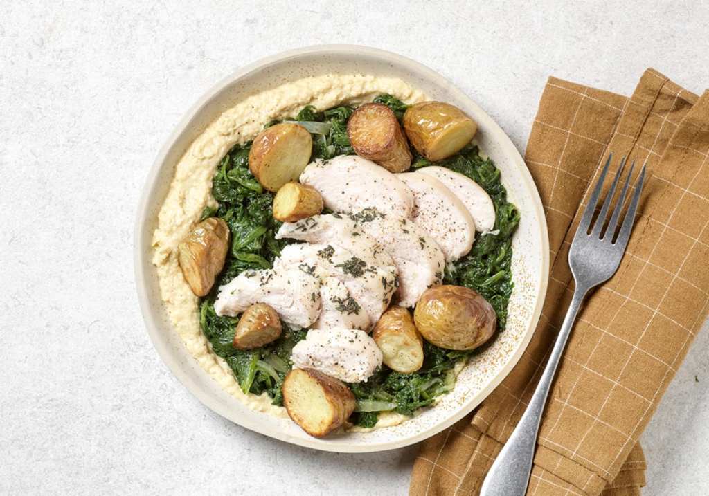 plat Seazon poulet au thym